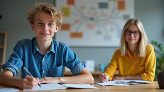 Nachhilfe zu Hause in Lerntechniken